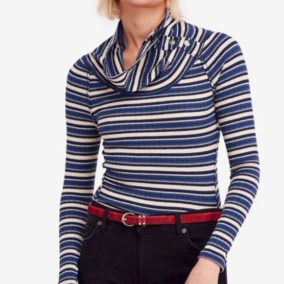 Free People Cape Cod Thermal in Blue - Picture 3 of 8